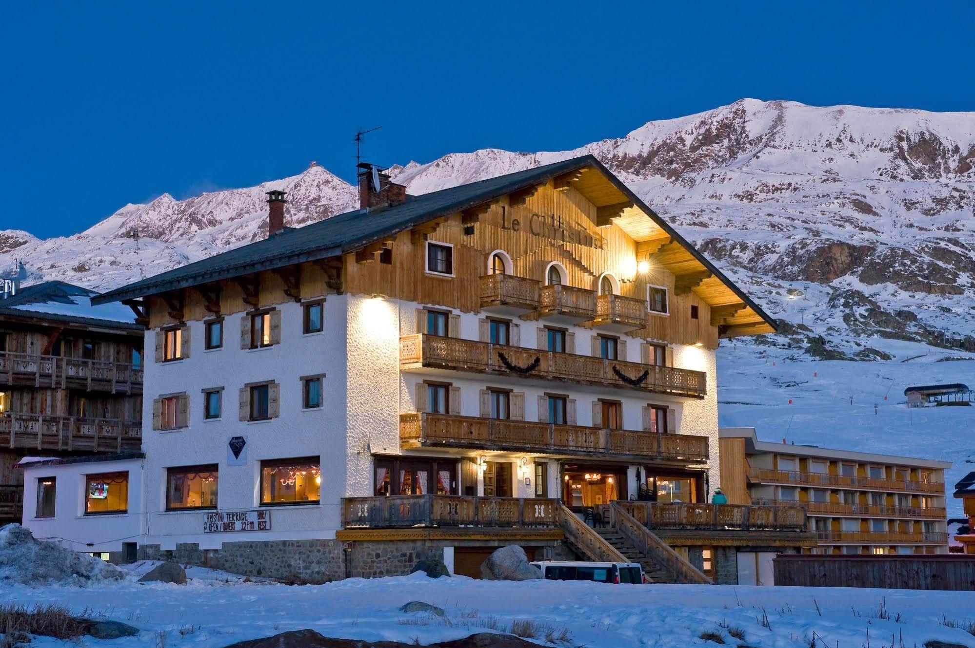 Madame Vacances Hotel Le Christina Alpe d'Huez Esterno foto