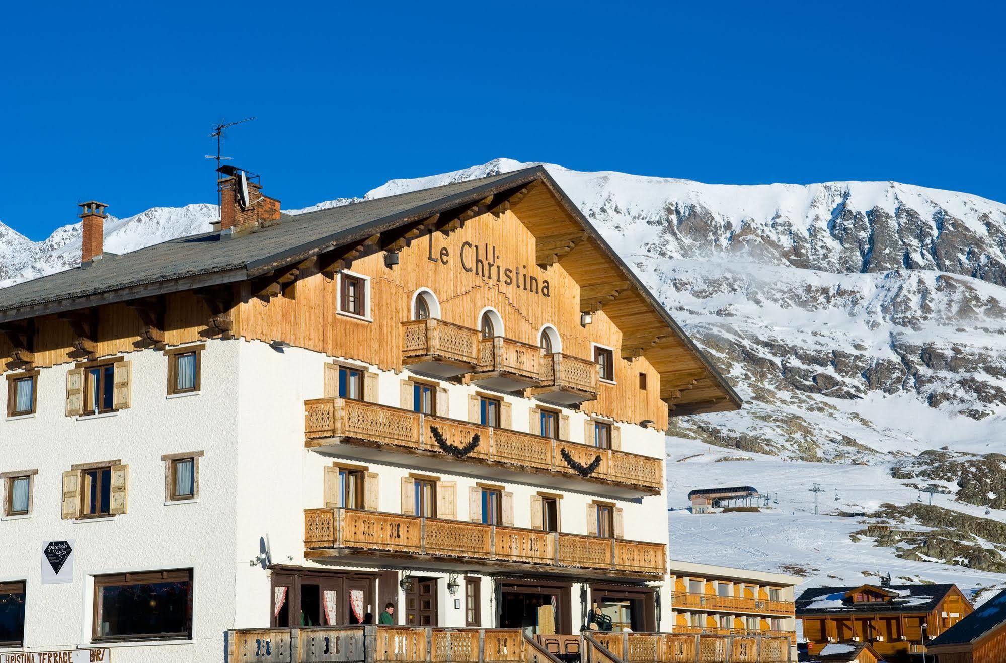 Madame Vacances Hotel Le Christina Alpe d'Huez Esterno foto